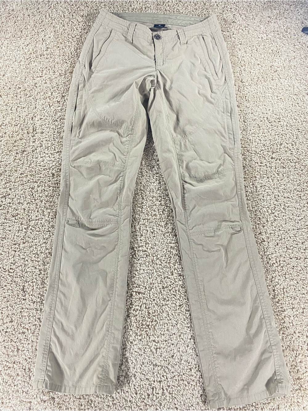 Kuhl Spire Roll Up Pant Women’s Light Khaki Small 2 Outdoor Gorpcore